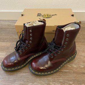 Dr. Martens Vegan 1460 Lace Up Boots - Size 5